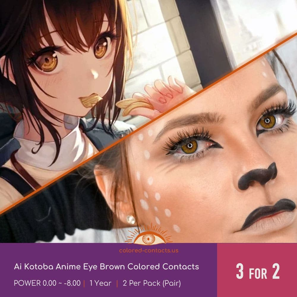 Hunter × Hunter : Gon Freecss Cosplay Brown Contact Lenses - thumbnail 4