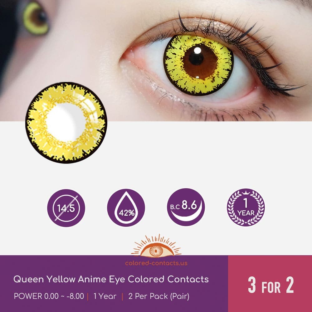 WuWa: Roccia Cosplay Contact Lenses - thumbnail 6
