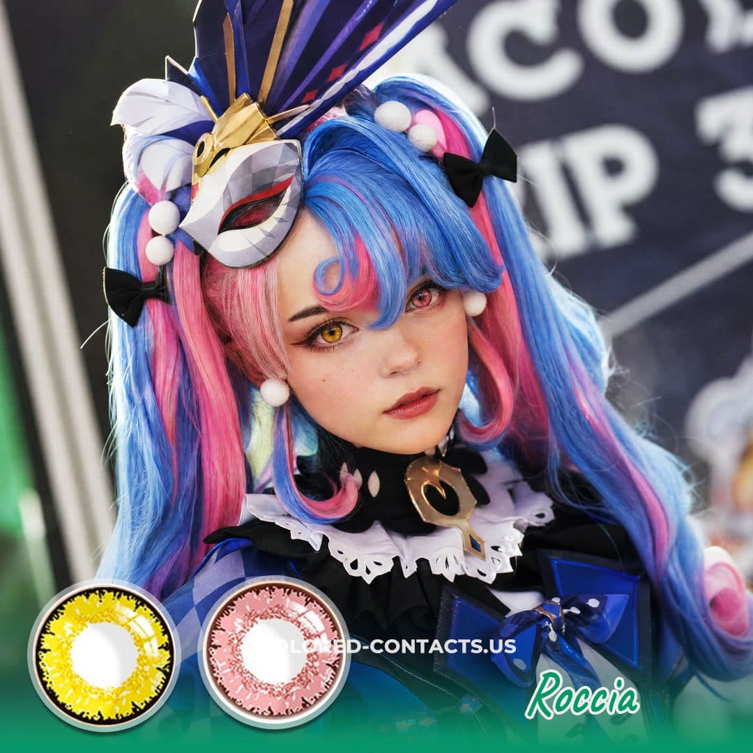 WuWa: Roccia Cosplay Contact Lenses - thumbnail 1