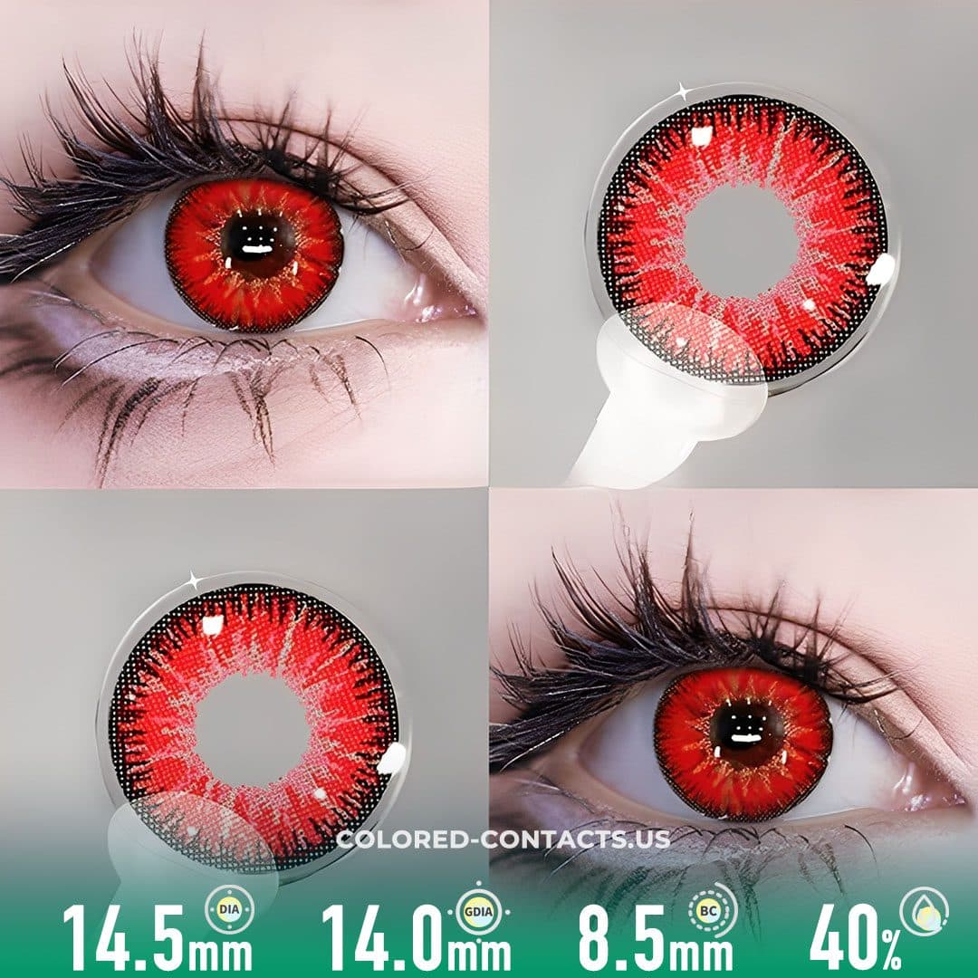 Overwatch Ashe Cosplay Contact Lenses - thumbnail 3