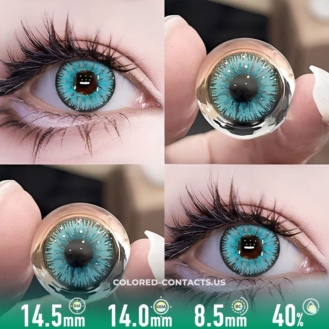 Demon Slayer Giyu Tomioka Halloween Contacts - thumbnail 3
