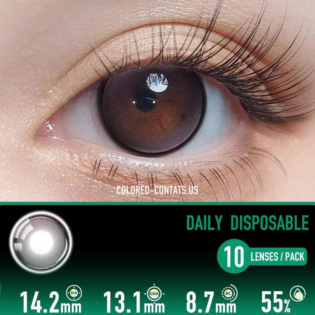 Soft Purple Grape Contact Lenses