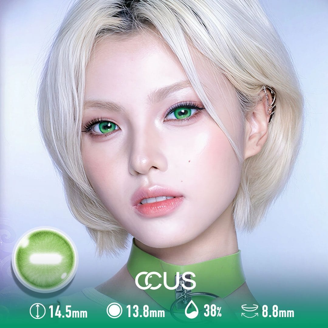 Green Horizontal-Slit Goat Eye — Axial Stabilized Edition