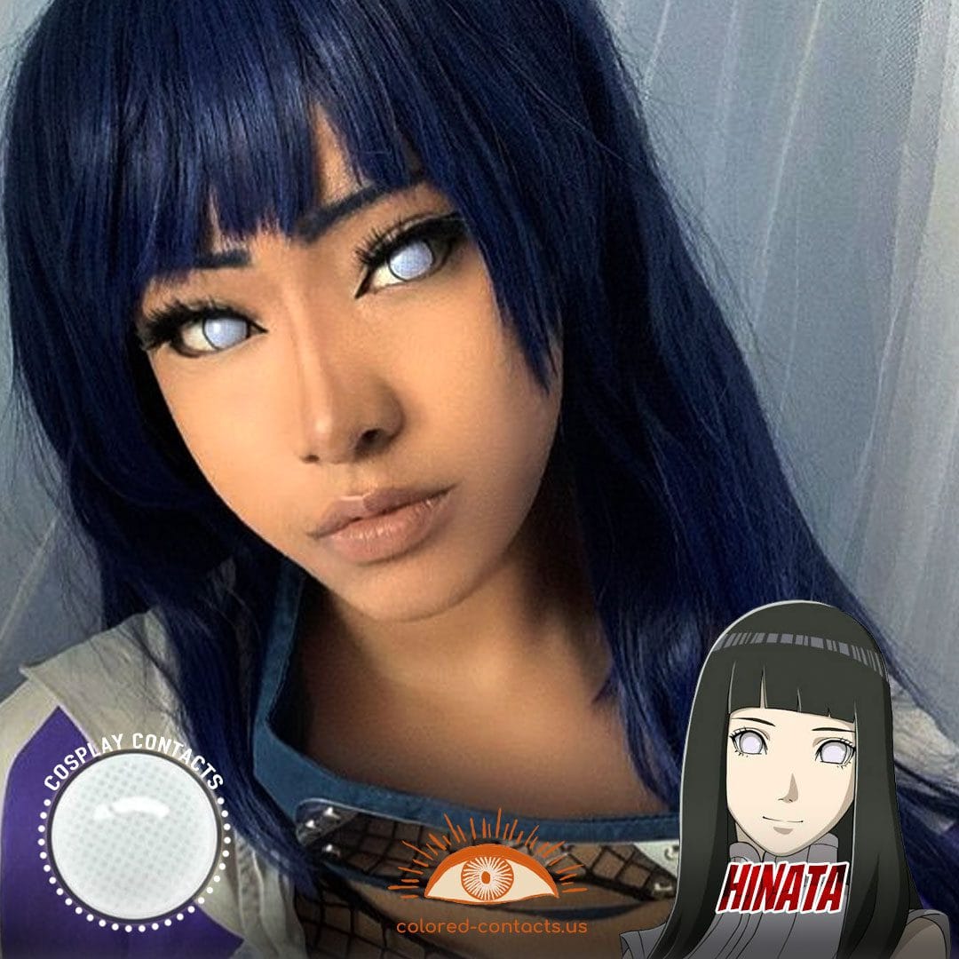 Pale Lavender Anime Cosplay Contact Lenses
