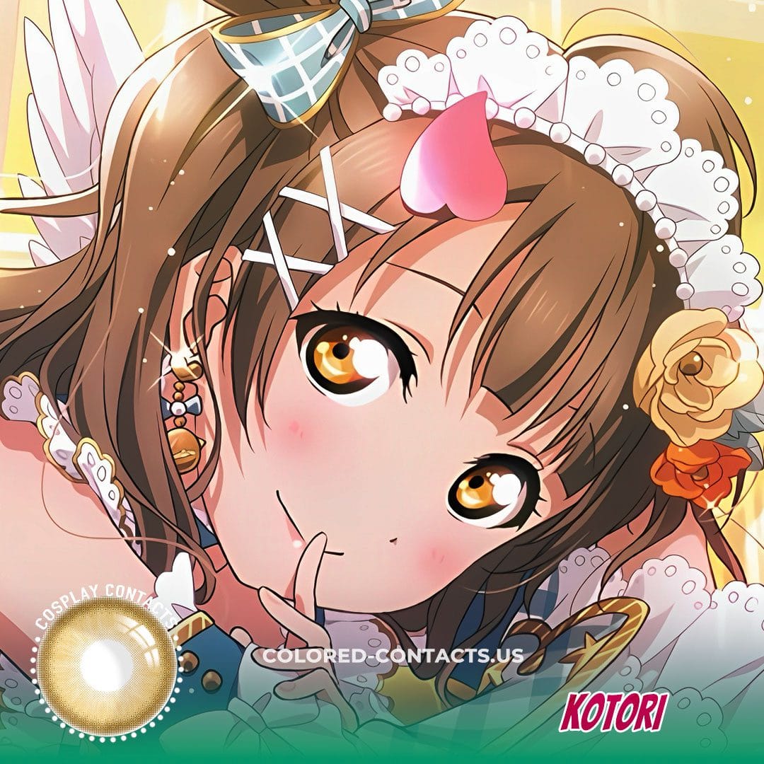 Kotori Hazel Cosplay Colored Contacts