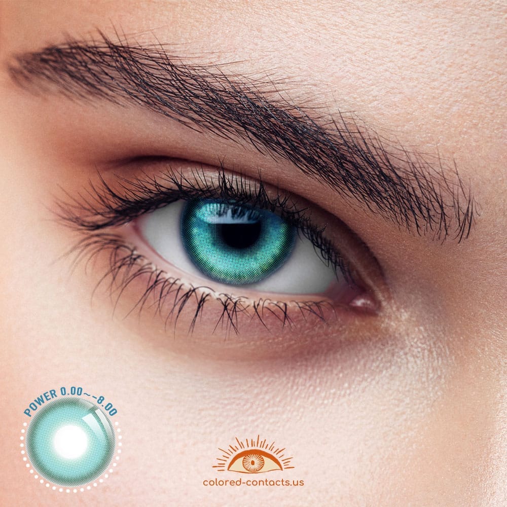 Myukicon Aqua Colored Contacts – 10Pcs