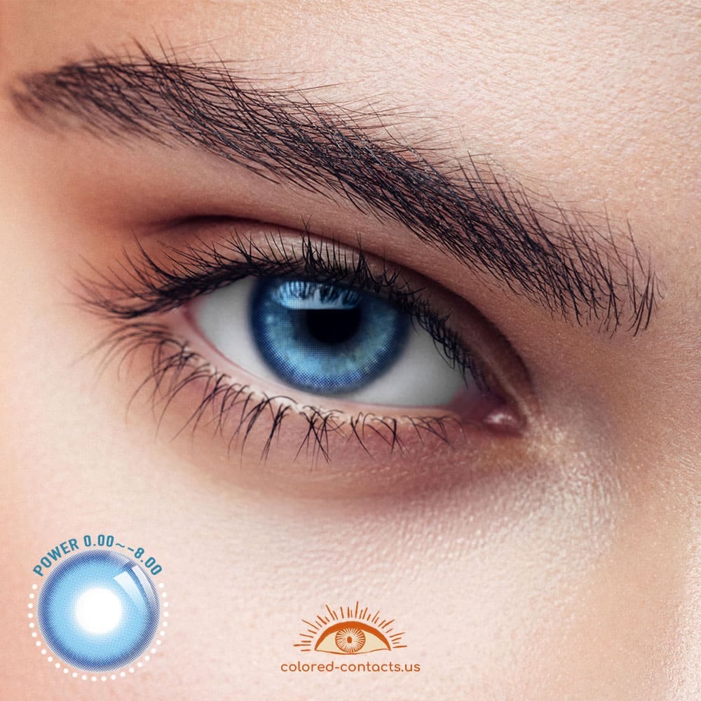 Myukicon Blue Colored Contacts – 10Pcs