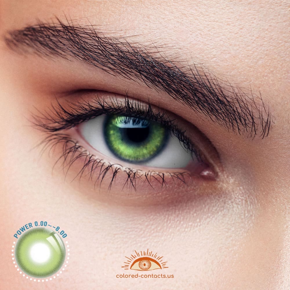 Myukicon Green Colored Contacts – 10Pcs