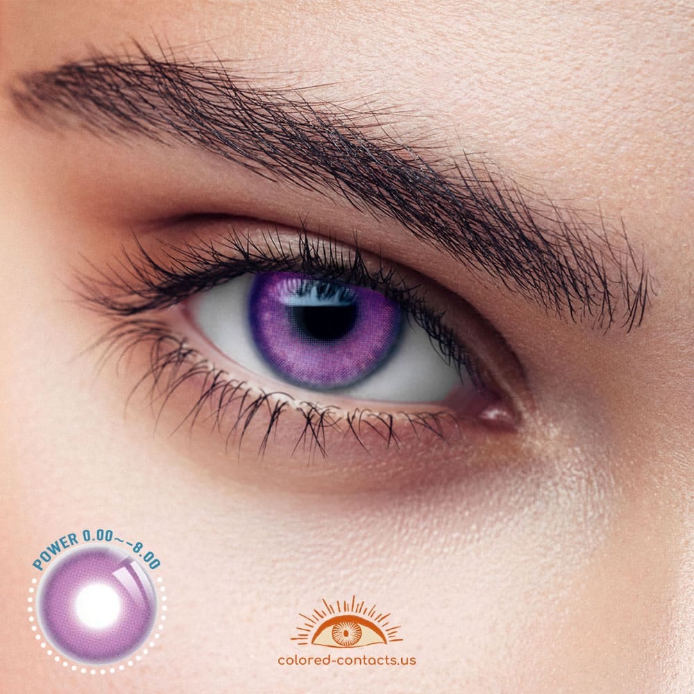Myukicon Purple Colored Contacts – 10Pcs