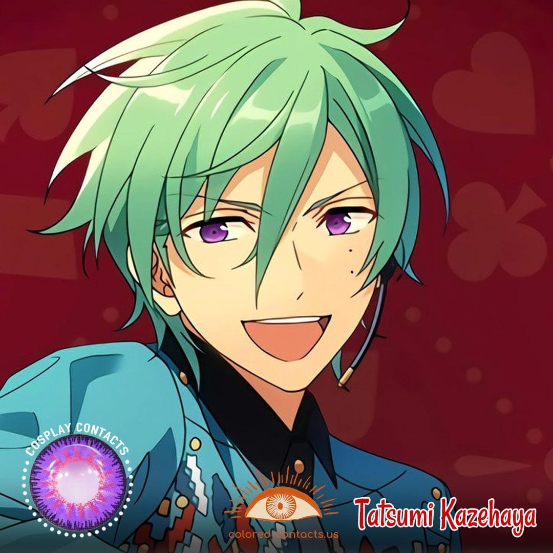 Tatsumi Kazehaya Cosplay Contact Lenses