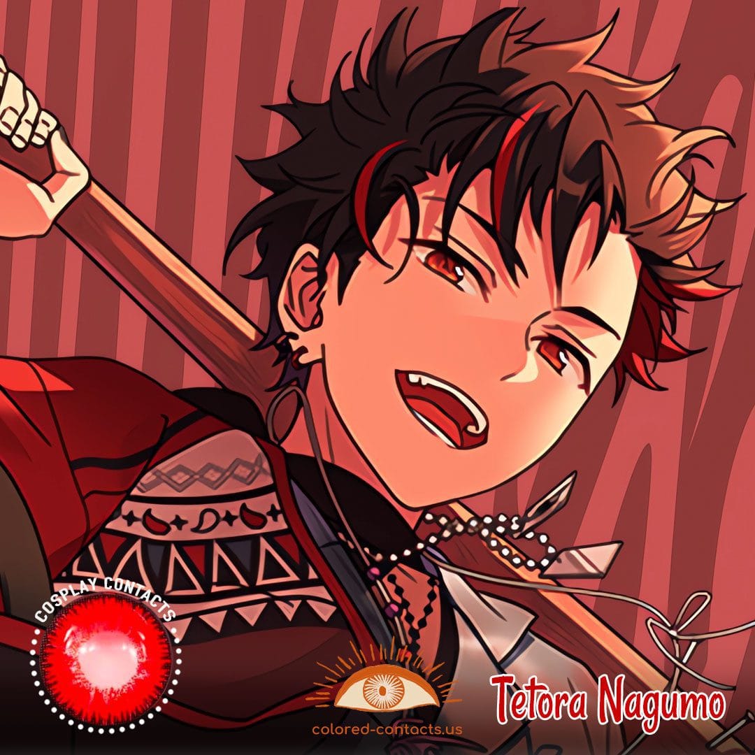 Tetora Nagumo Cosplay Contact Lenses