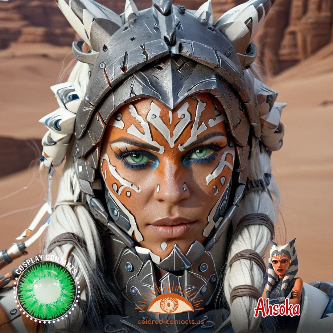 Star Wars: Ahsoka Cosplay Contact Lenses