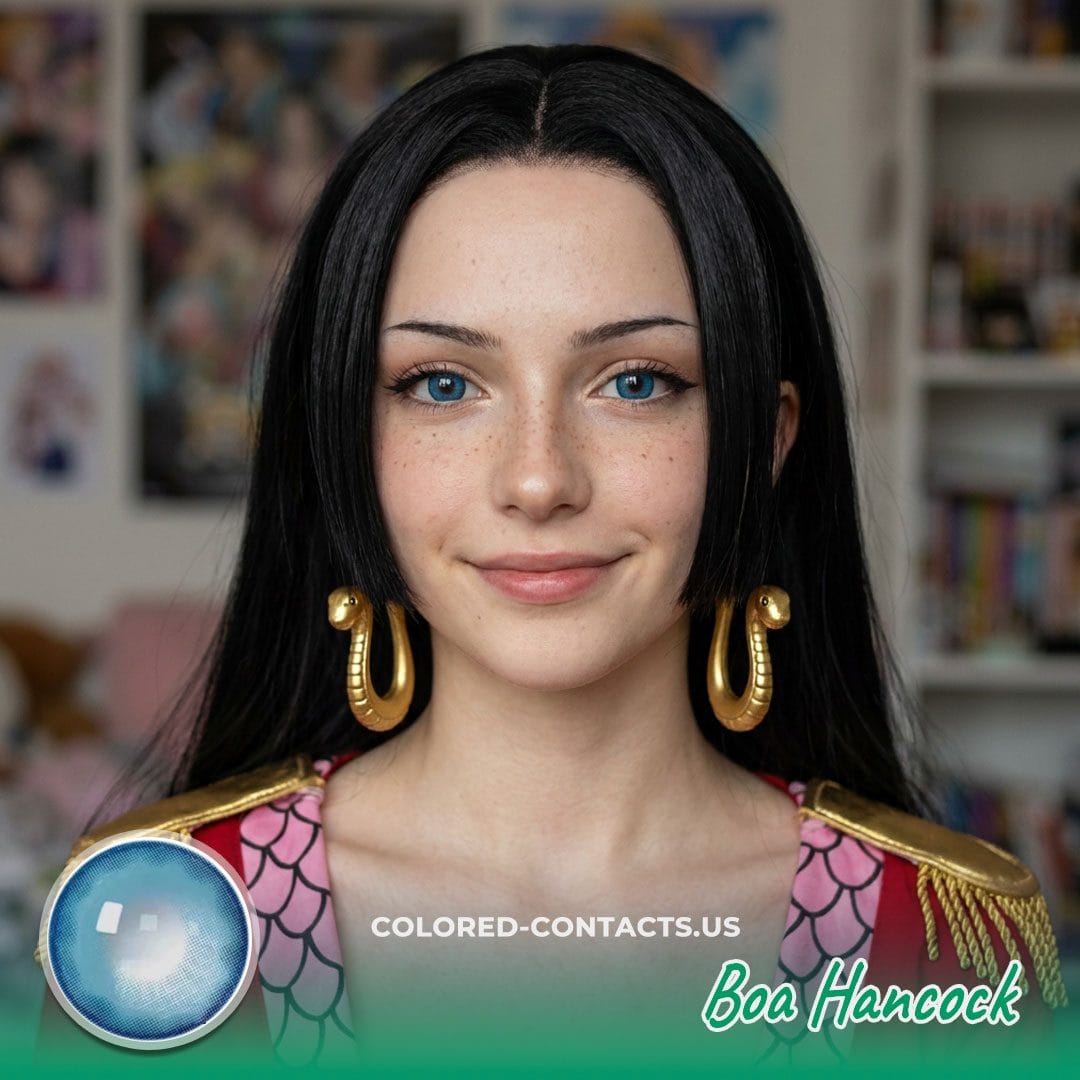 Boa Hancock Cosplay Contact Lenses