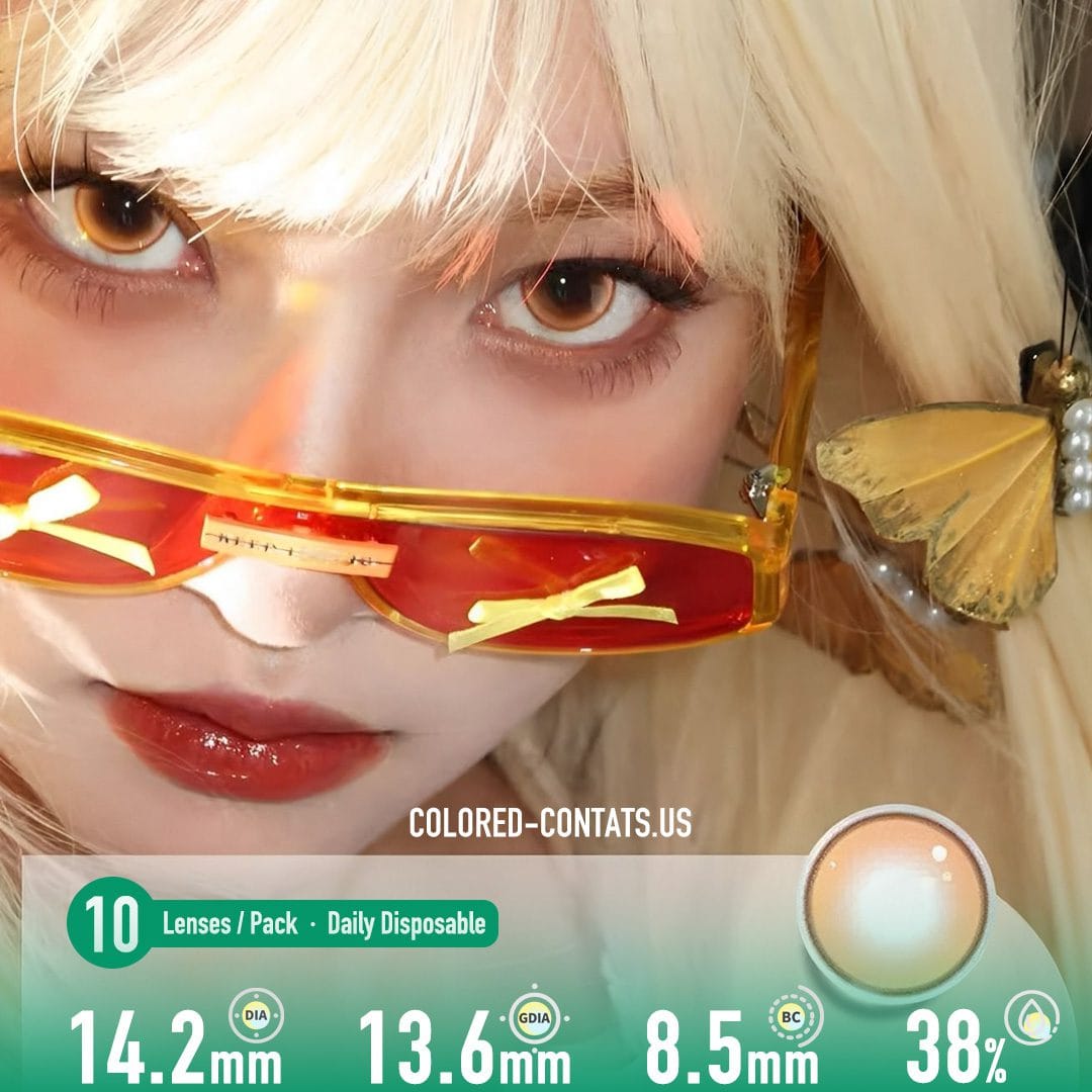 Mystic Iris Brown Contact Lenses – 10PCs