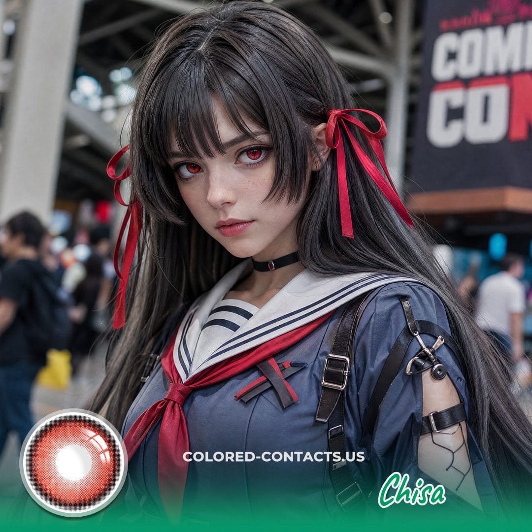 WuWa : Chisa Cosplay Contact Lenses