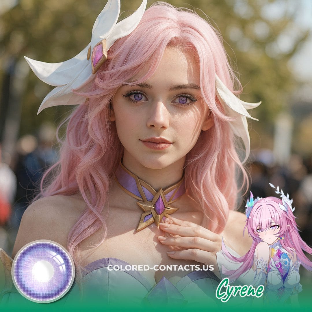 HSR : Cyrene Cosplay Contact Lenses