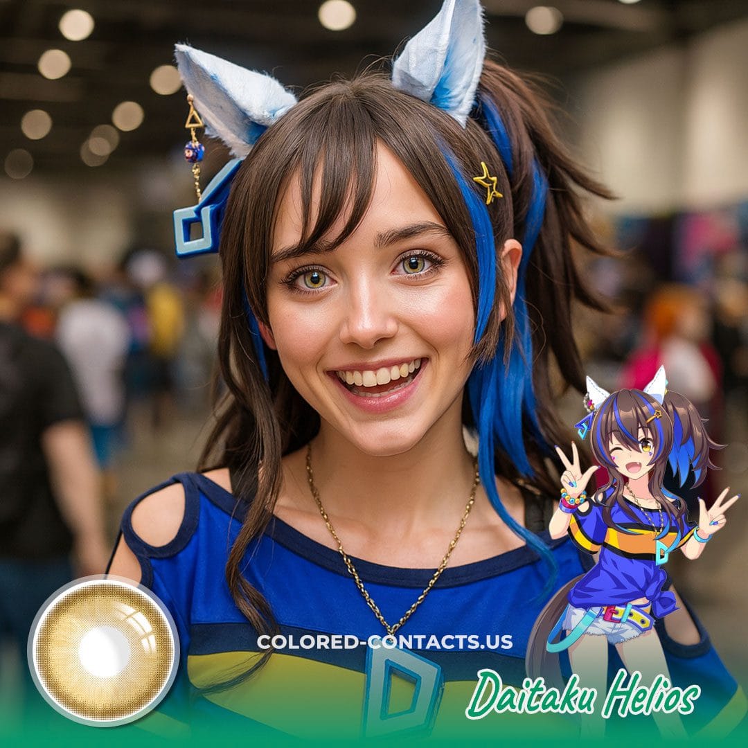 Pretty Derby : Daitaku Helios Cosplay Contact Lenses