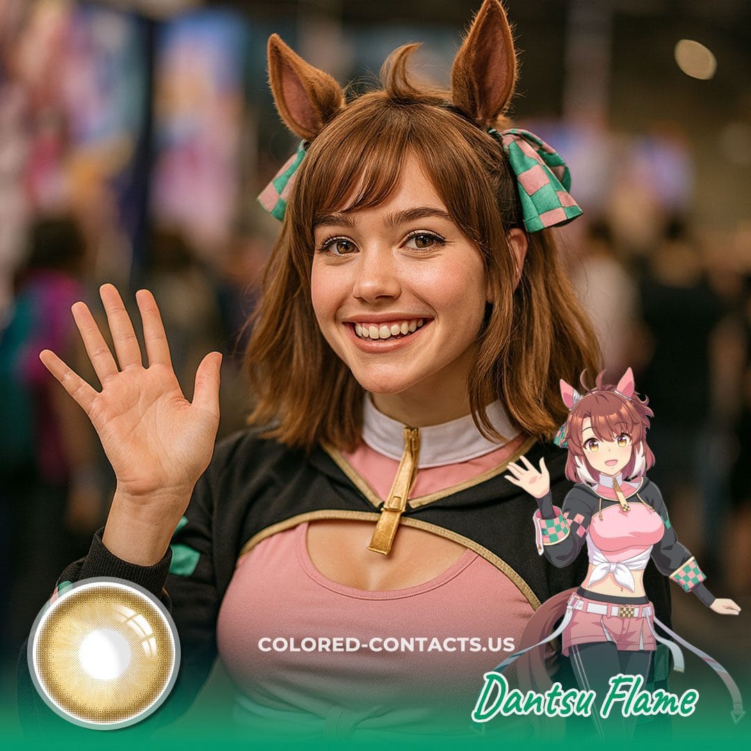 Pretty Derby : Dantsu Flame Cosplay Contact Lenses