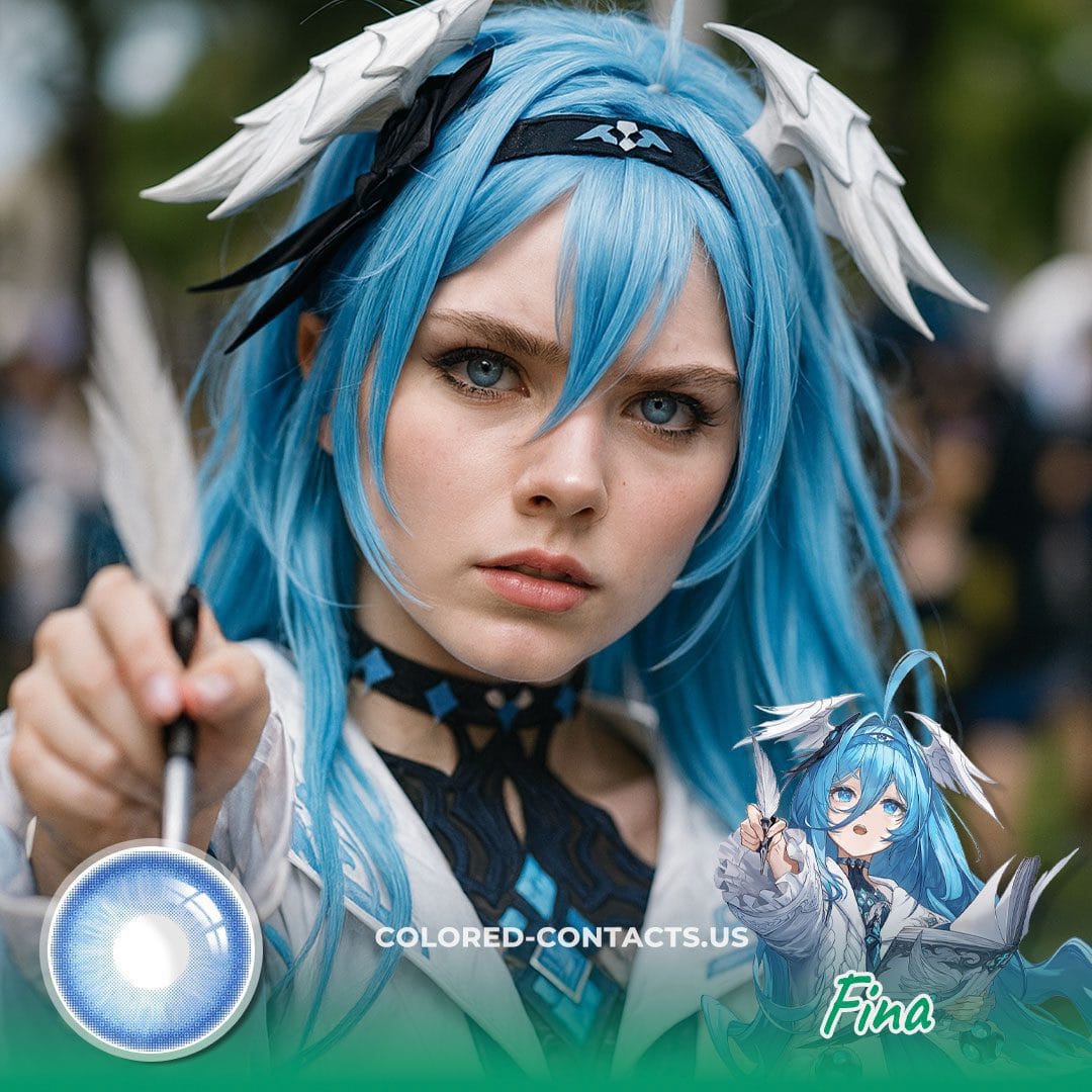 DNA : Fina Cosplay Contact Lenses