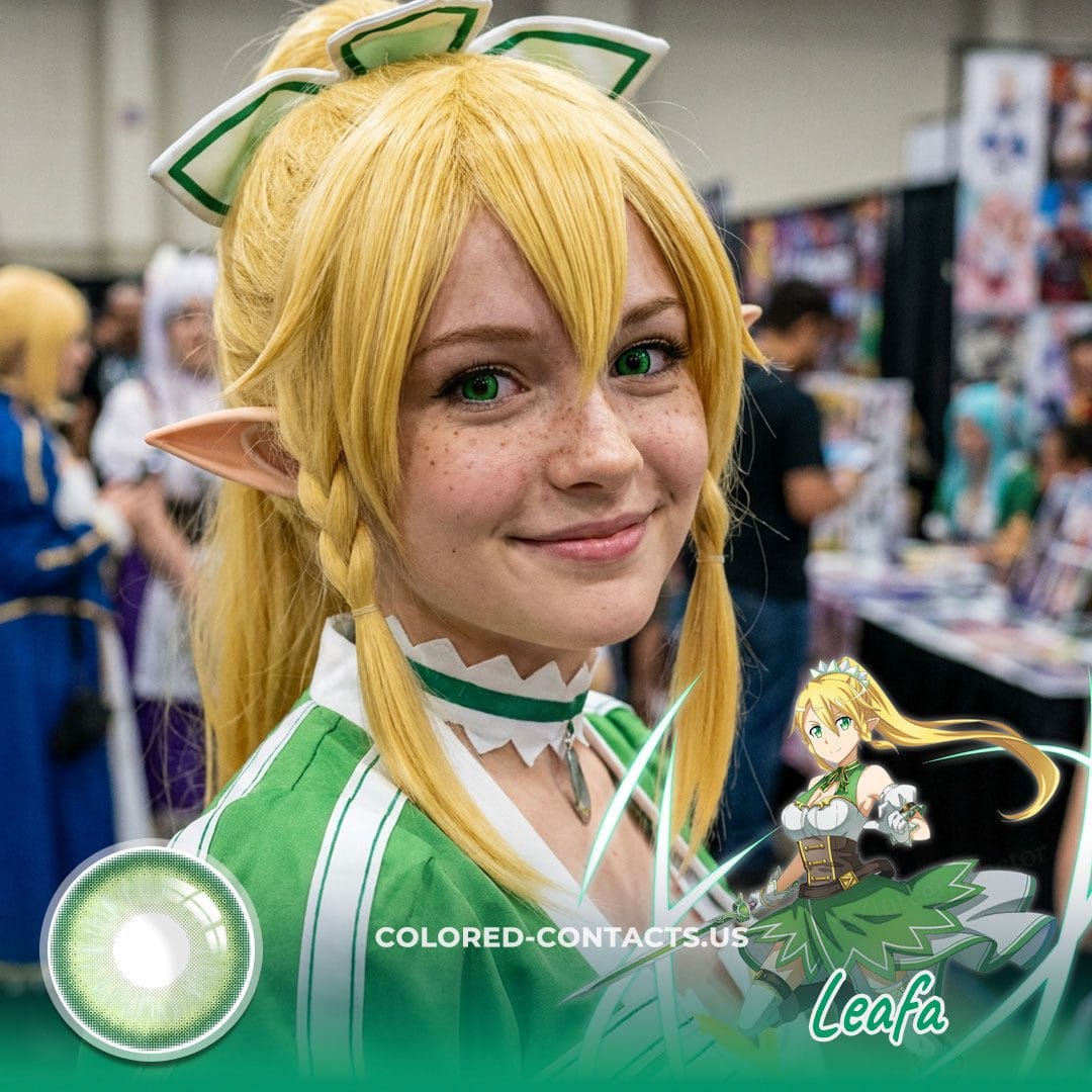Leafa Cosplay Contact Lenses
