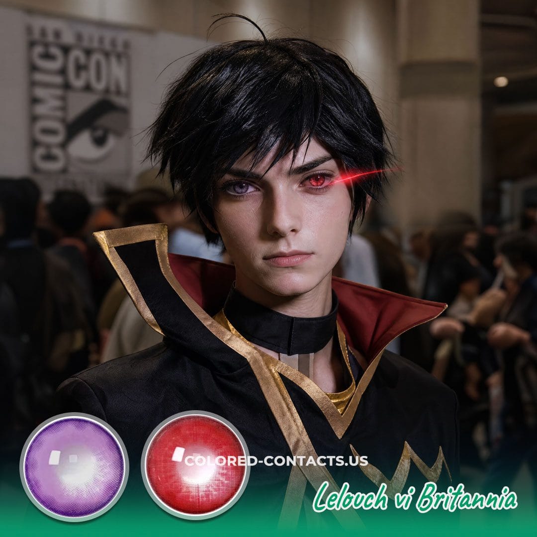 Lelouch vi Britannia Cosplay Contact Lenses