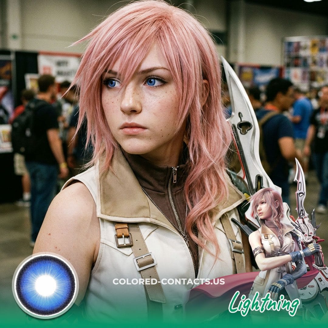 Lightning Cosplay Contact Lenses