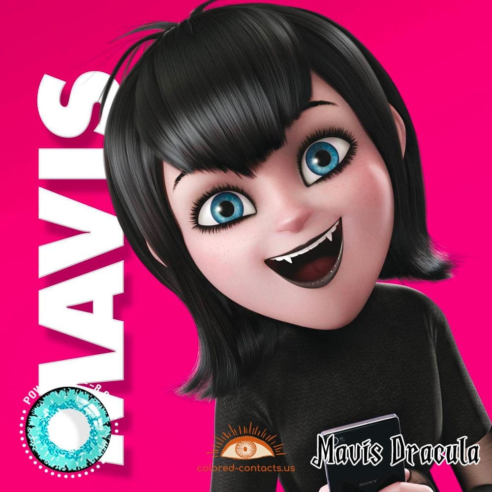 Mavis Dracula Cosplay Contact Lenses