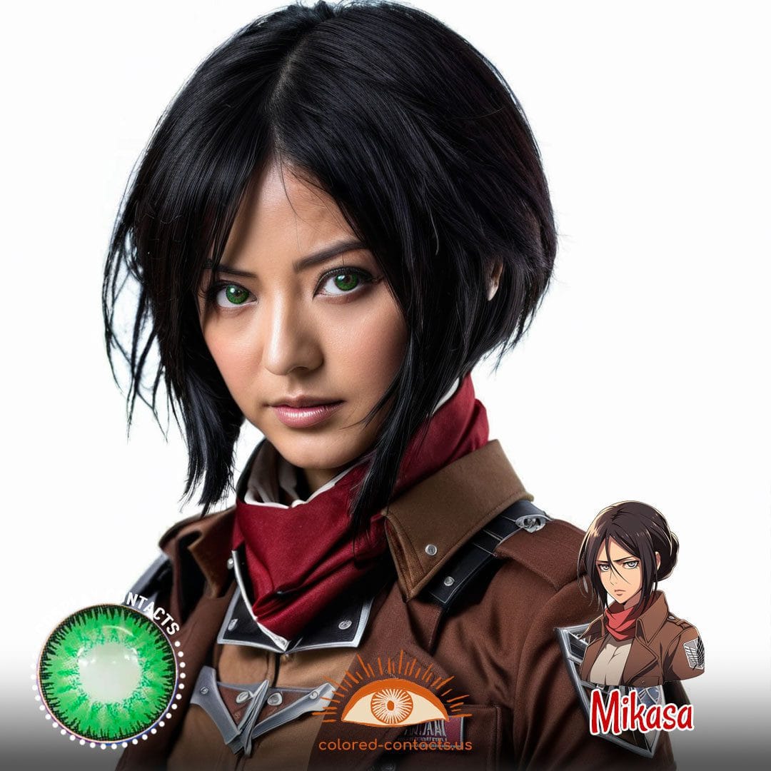 Attack on Titan: Mikasa Cosplay Contact Lenses
