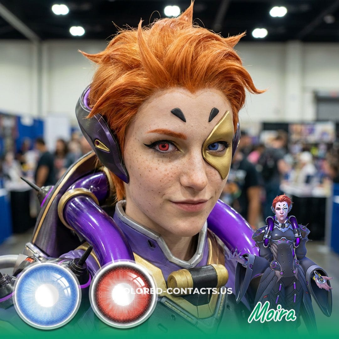 Overwatch Moira Cosplay Contact Lenses