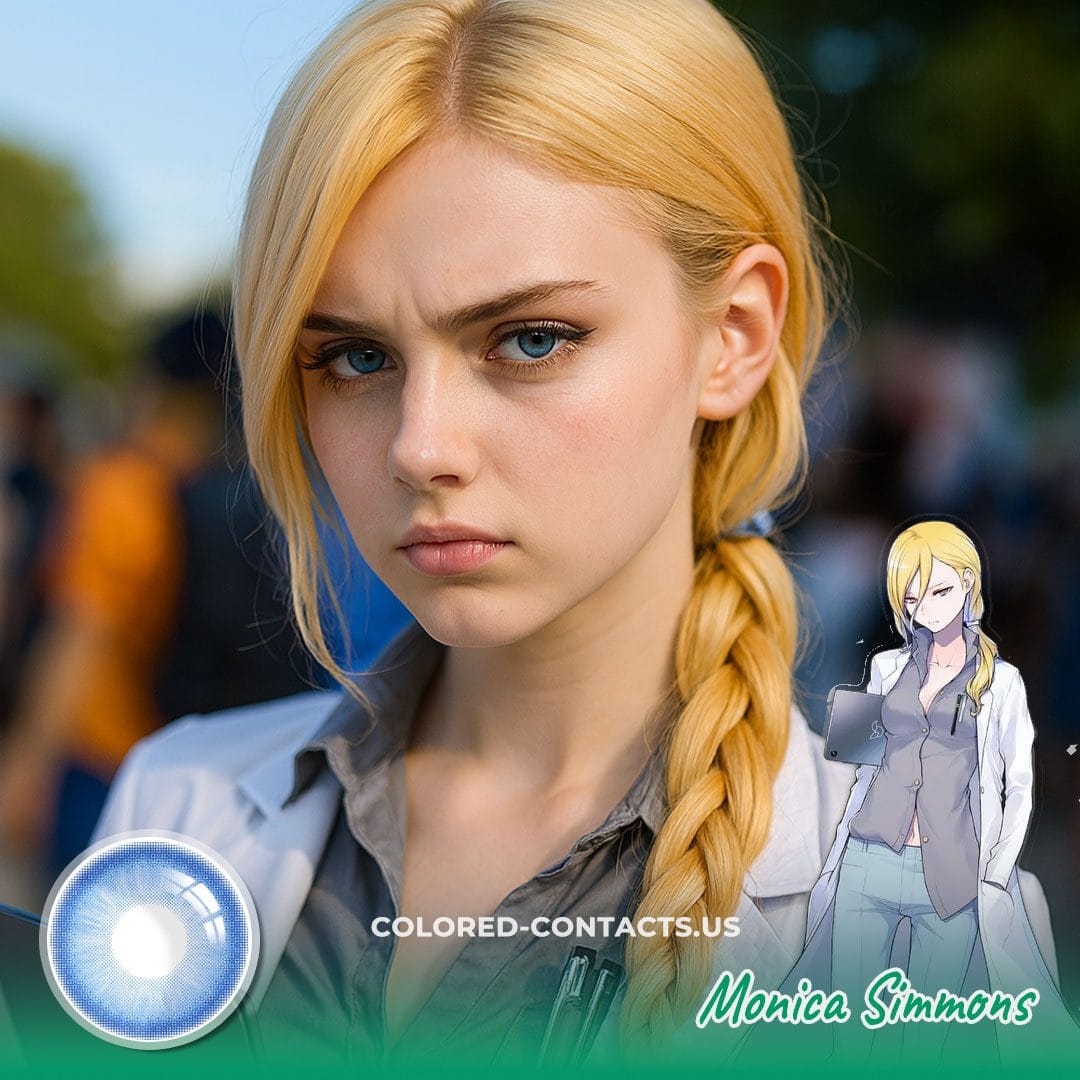 TS : Monica Simmons Cosplay Contact Lenses