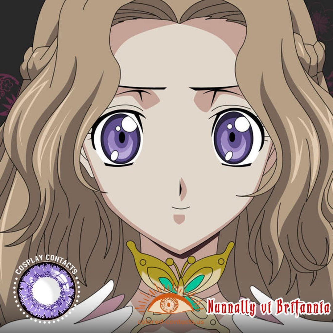 Code Geass: Nunnally vi Britannia Cosplay Contacts
