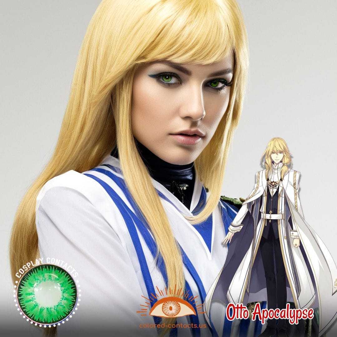 Houkai Gakuen 2 : Otto Apocalypse Cosplay Green Contact Lenses