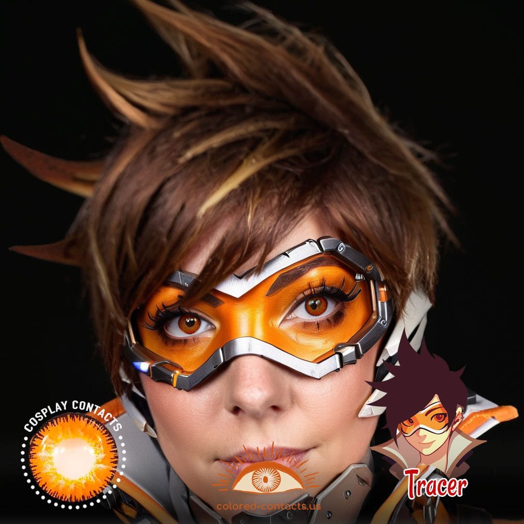 Overwatch: Tracer Cosplay Contact Lenses