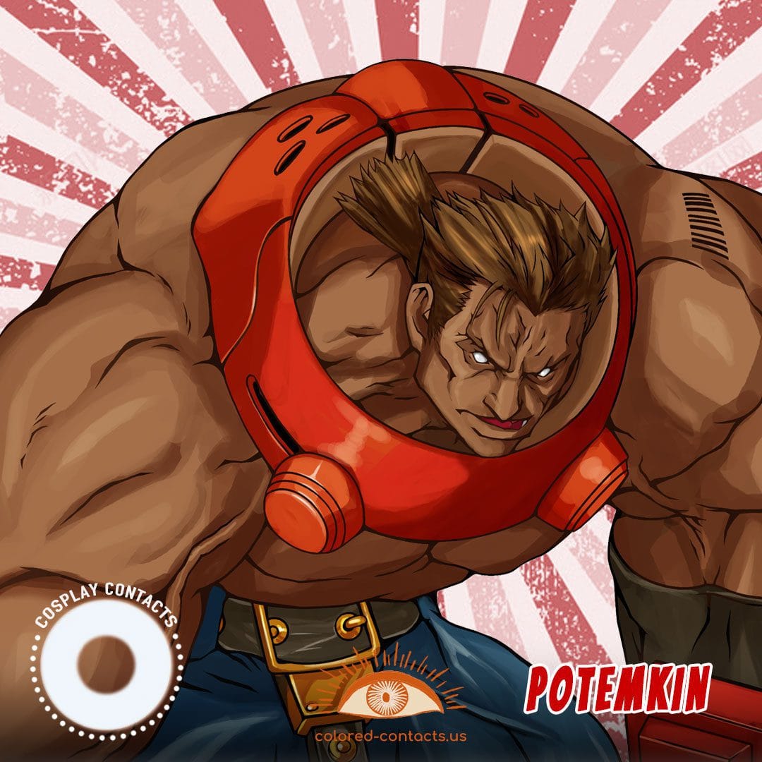 Guilty Gear : POTEMKIN Cosplay Contact Lenses