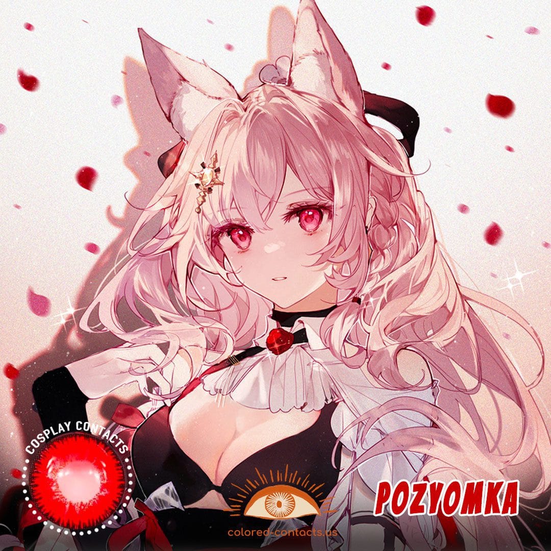 Arknights : Pozyomka Cosplay Contact Lenses