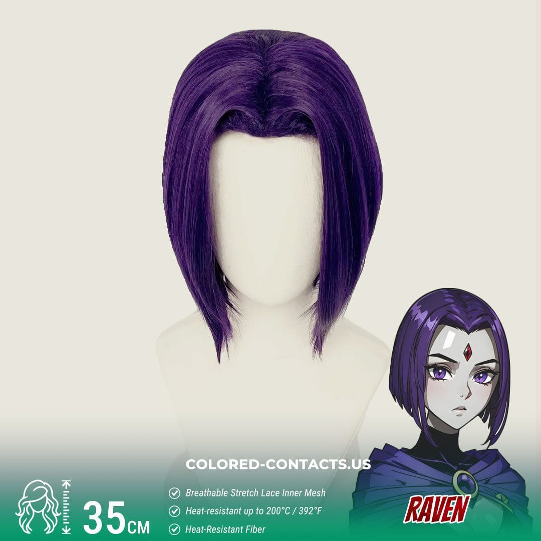 Raven Cosplay Wig – Teen Titans