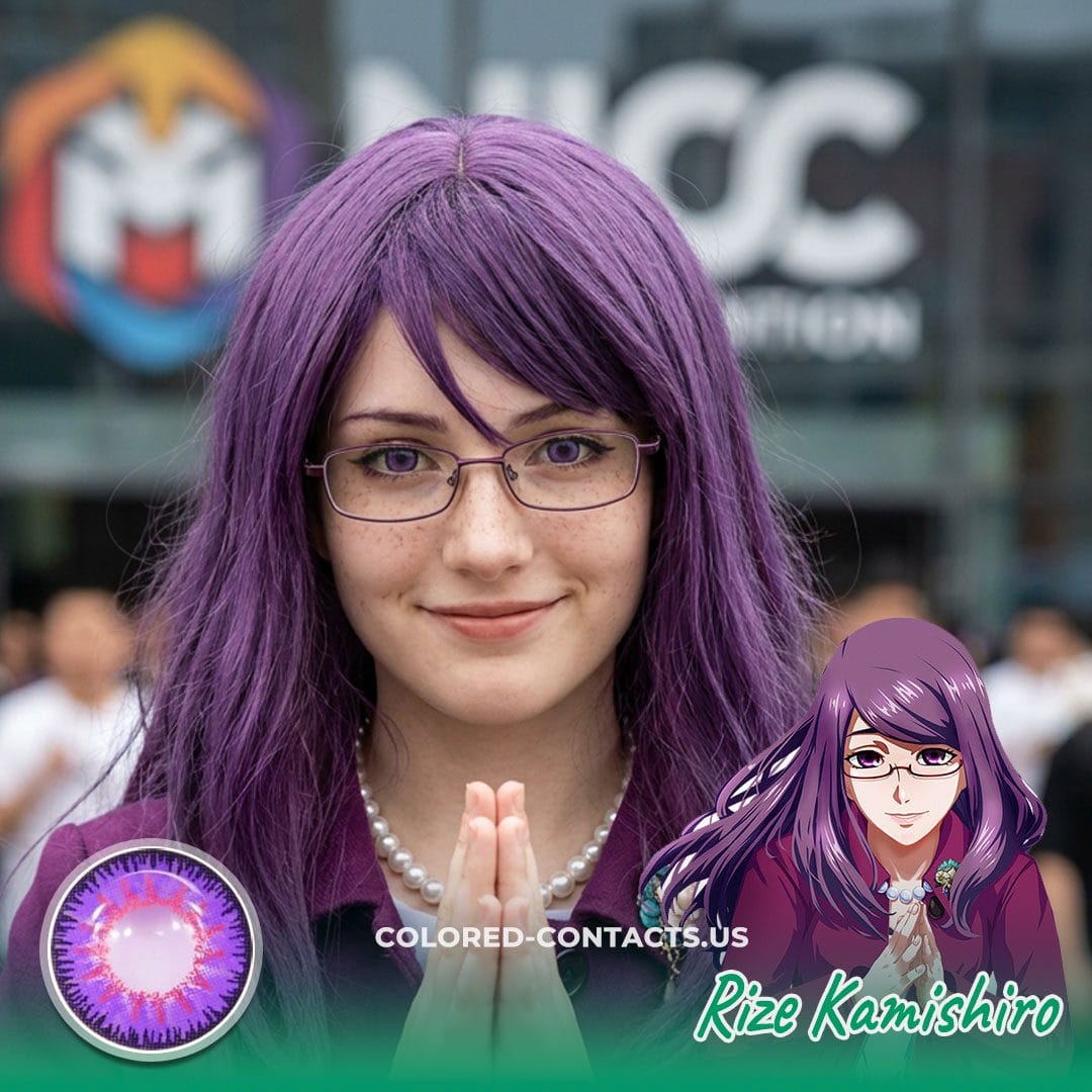 Rize Kamishiro Cosplay Contact Lenses