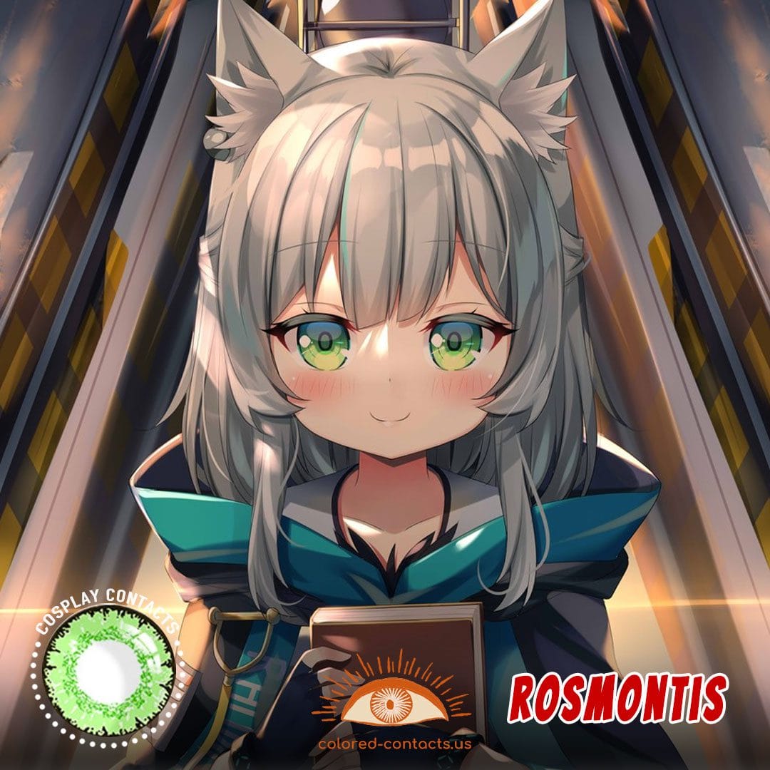 Arknights : Rosmontis Cosplay Contact Lenses