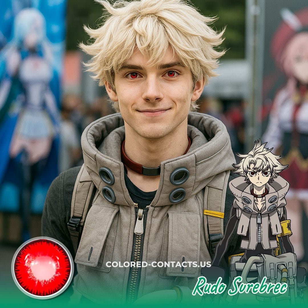 Rudo Surebrec Cosplay Contact Lenses