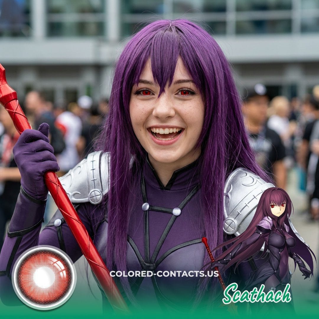Scathach Cosplay Contact Lenses