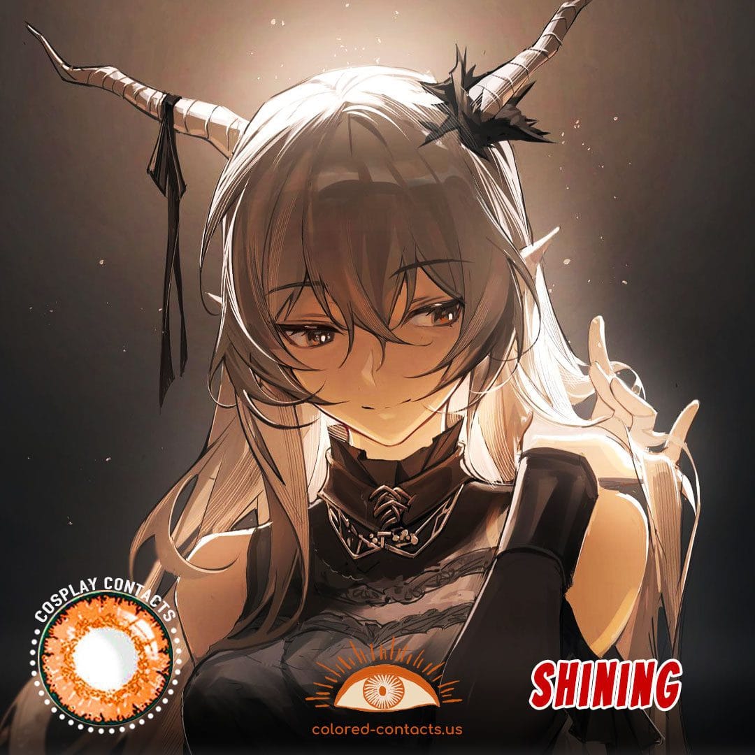 Arknights : Shining Cosplay Contact Lenses