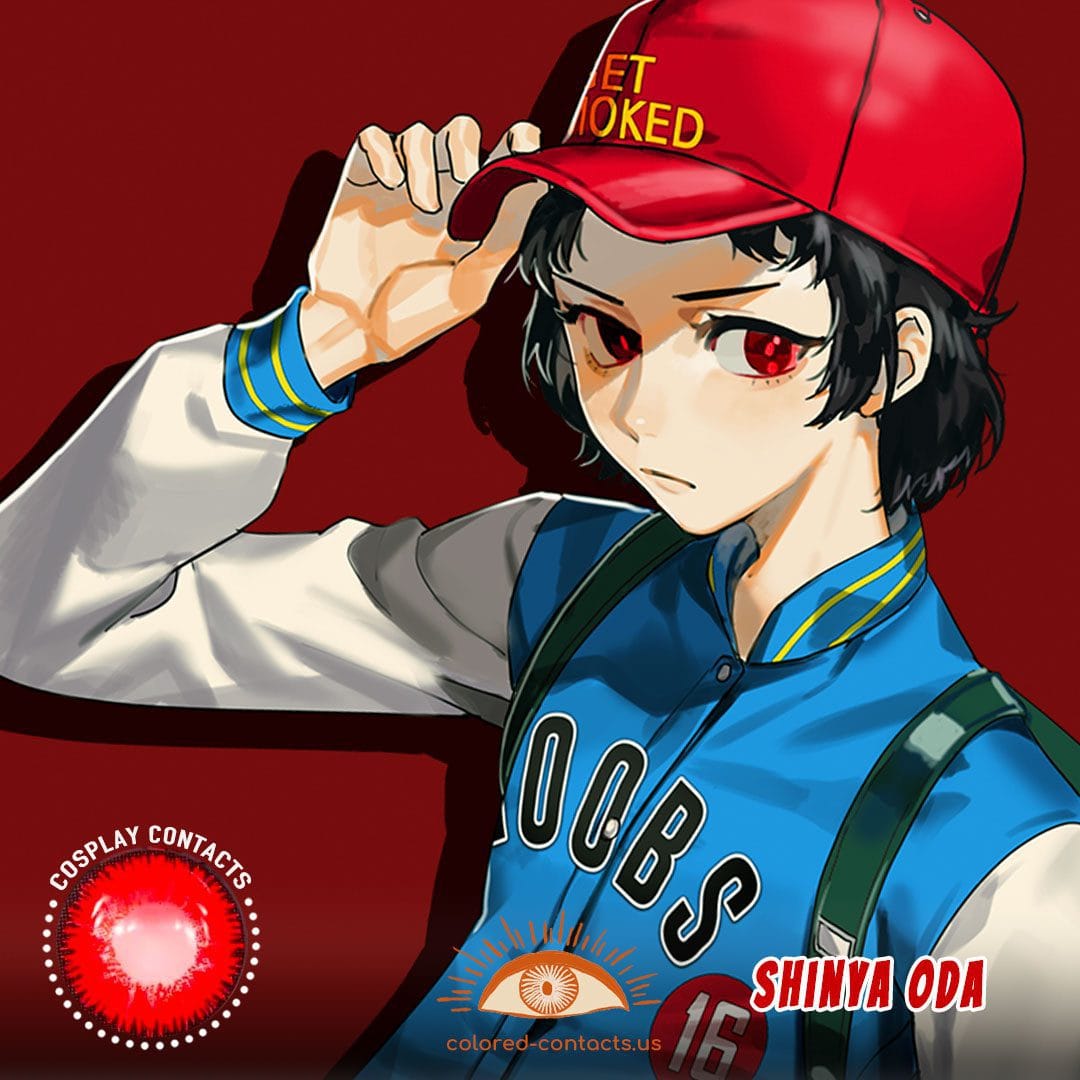 Persona 5 : Shinya Oda Cosplay Contact Lenses