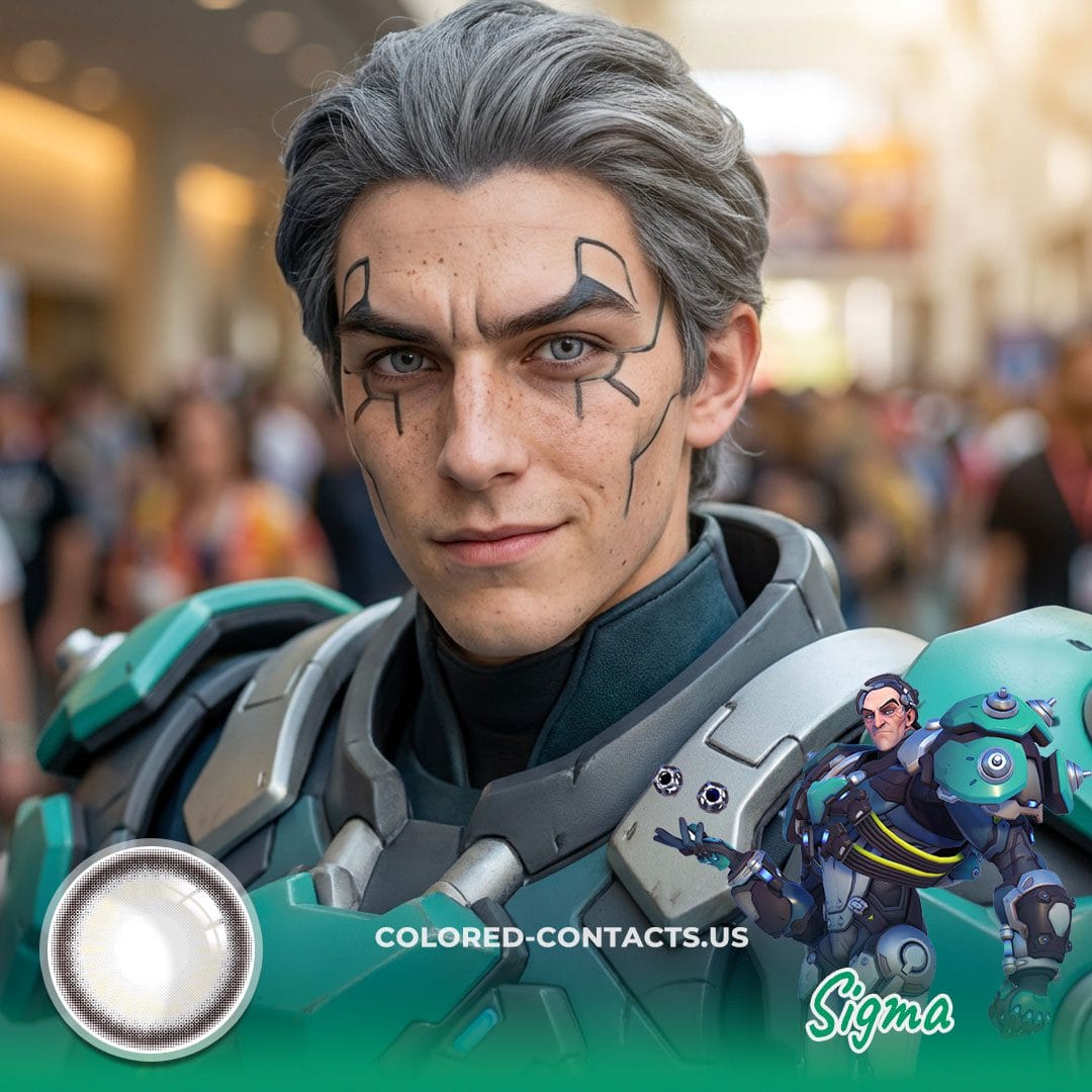Overwatch Sigma Cosplay Contact Lenses