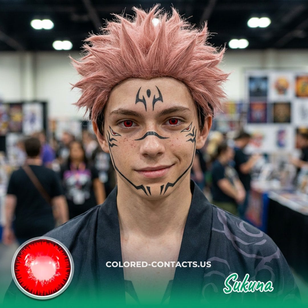 Sukuna Cosplay Contact Lenses