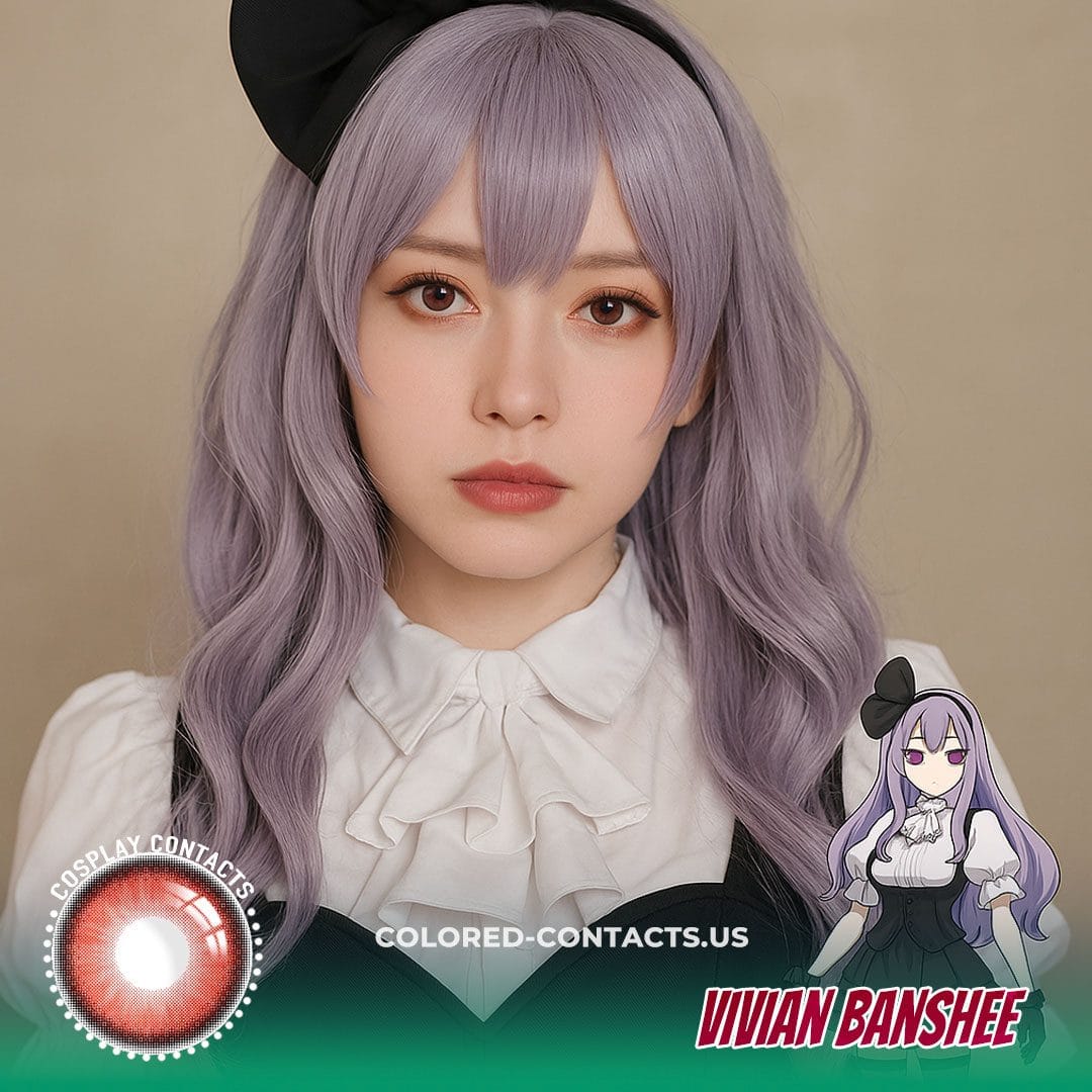 ZZZ Vivian Banshee Cosplay Contact Lenses