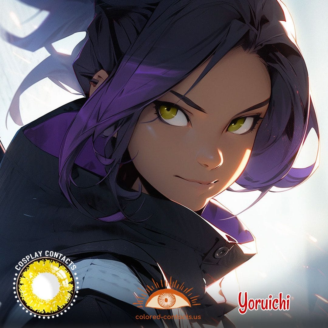 Yoruichi Cosplay Contacts