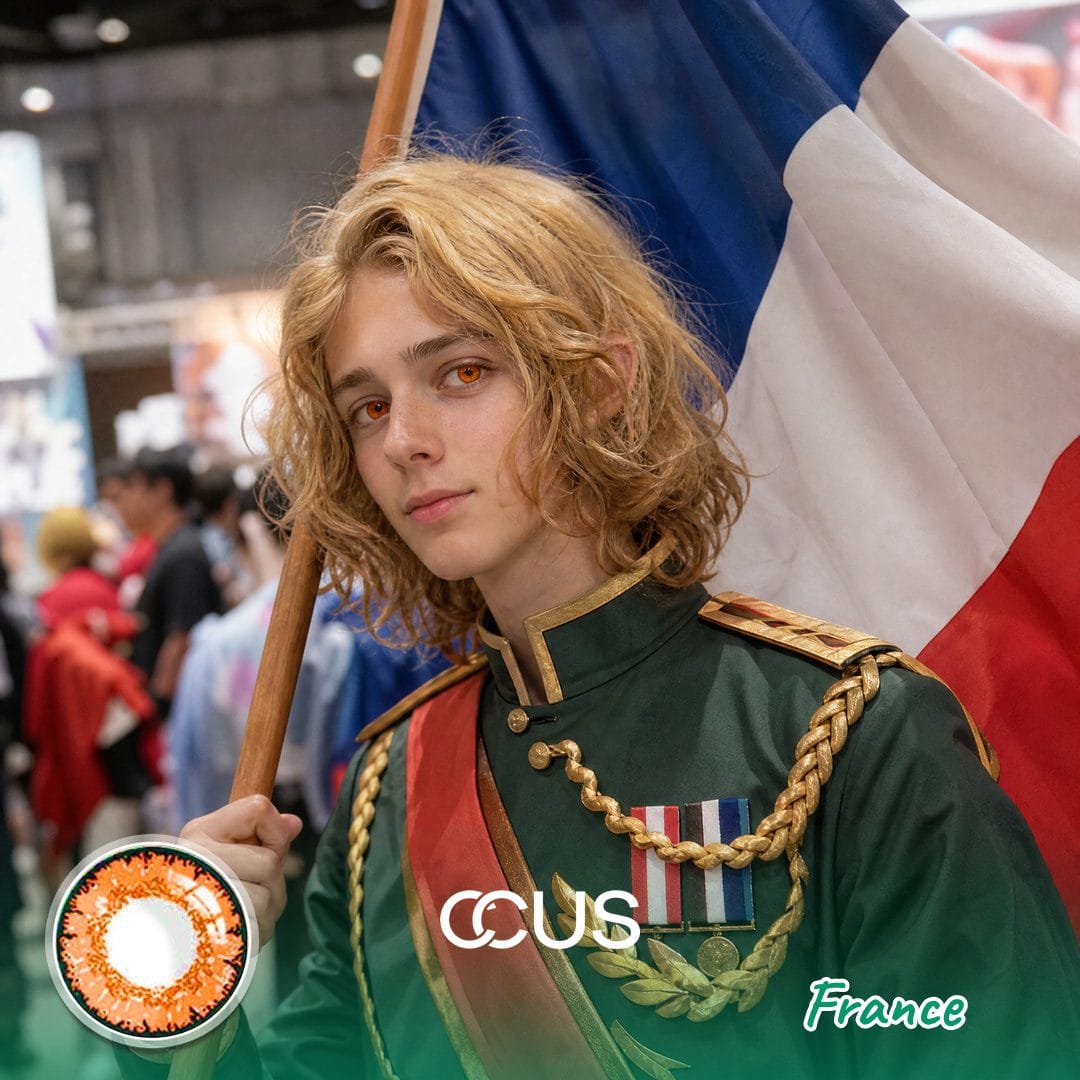 APH : France Cosplay Contact Lenses