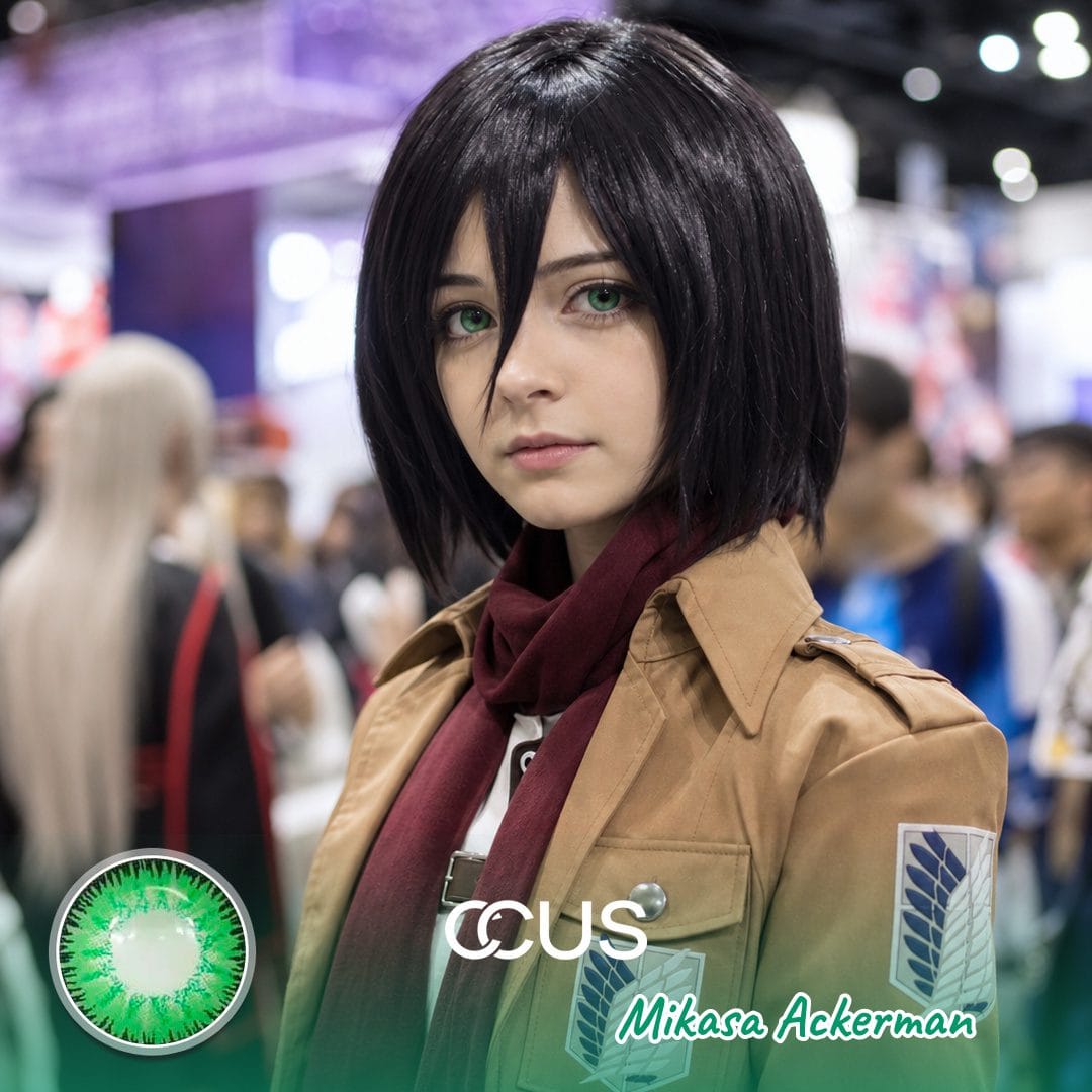 Attack on Titan: Mikasa Cosplay Contact Lenses