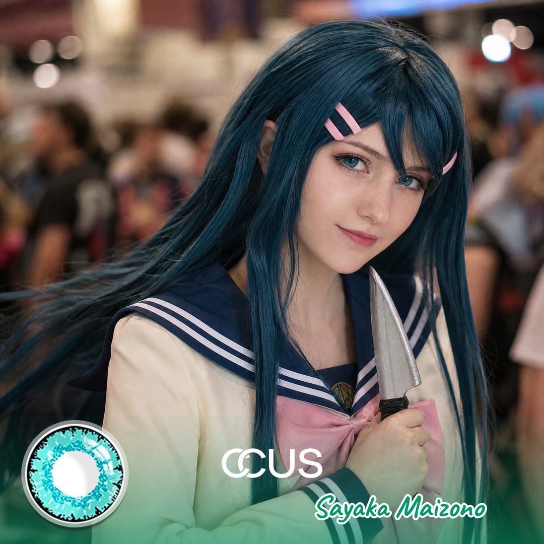 Sayaka Maizono Cosplay Contacts