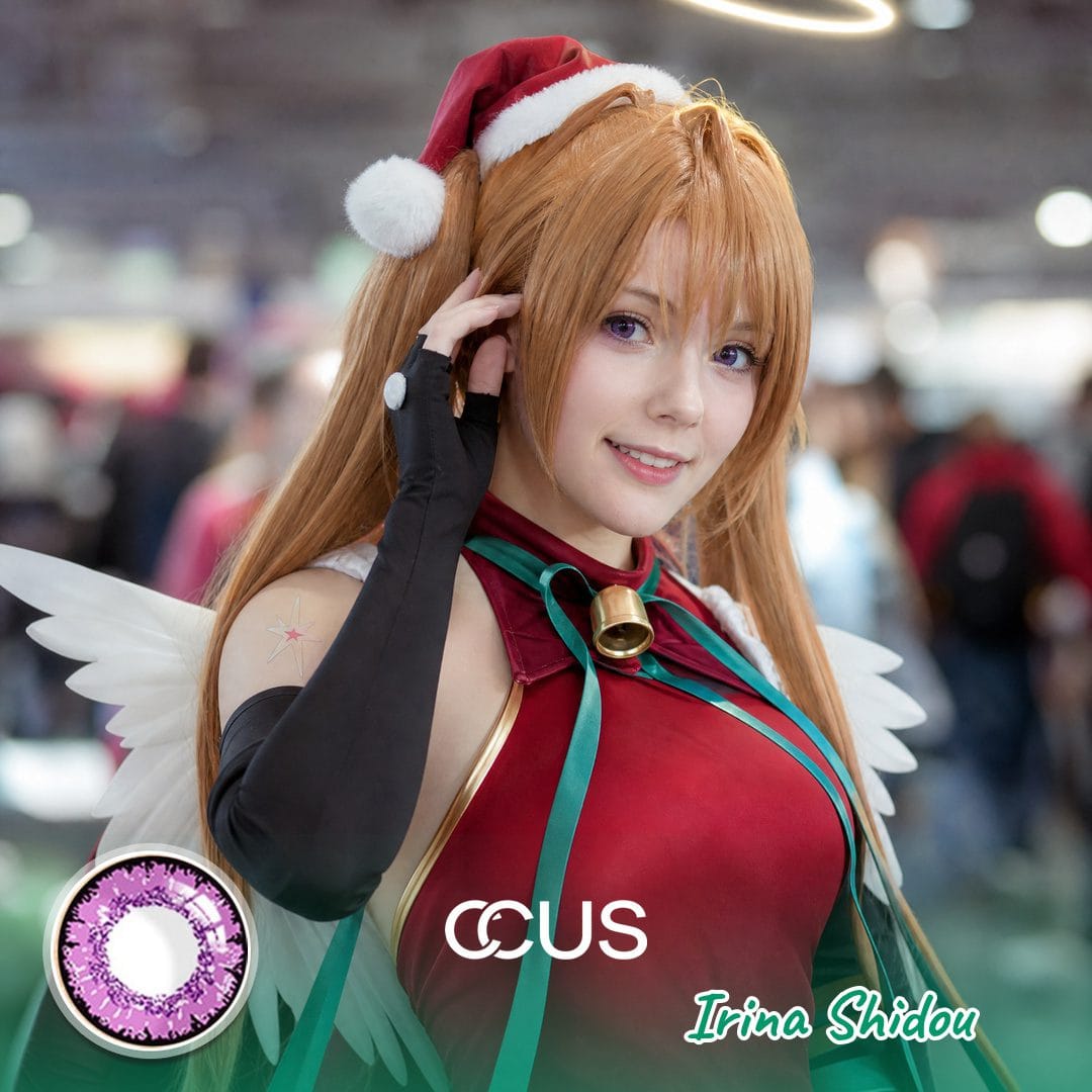 DxD: Irina Shidou Cosplay Violet Contact Lenses